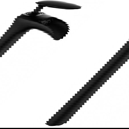 Mexen Lyra висока батерия за мивка, черна - 745310-70