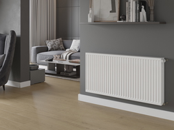 Mexen C22 плосък радиатор 600 x 1800 mm, странично свързване, 2975 W, бял - W422-060-180-00