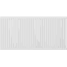 Mexen C21 панелен радиатор 600 x 800 мм, странично свързване, 1026 W, бял