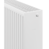 Mexen C33 плосък радиатор 600 x 1200 mm, странично свързване, 2801 W, бял - W433-060-120-00