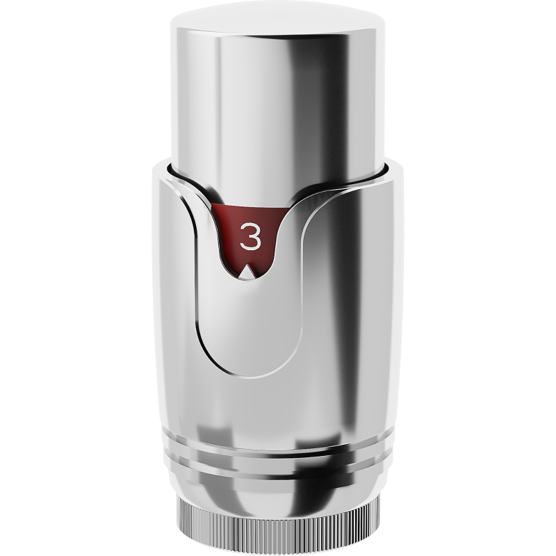 Mexen Uni-Term термостатична глава за радиатор, хром - W900-000-01