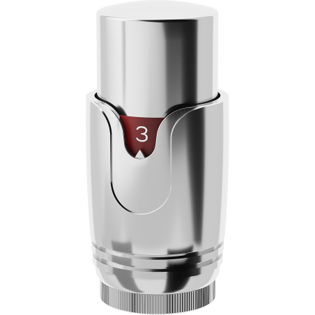 Mexen Uni-Term термостатична глава за радиатор, хром - W900-000-01