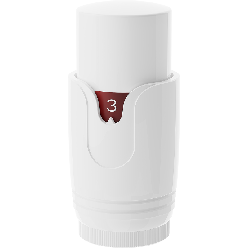 Mexen Uni-Term термостатична глава за радиатор, бяла - W900-000-20