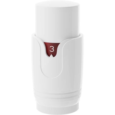 Mexen Uni-Term термостатична глава за радиатор, бяла - W900-000-20