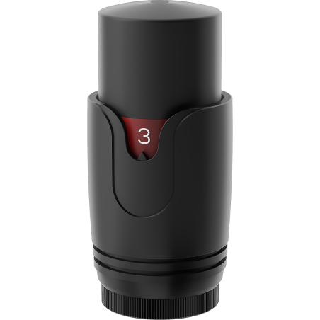 Mexen Uni-Term термостатична глава за радиатор, черна - W900-000-70