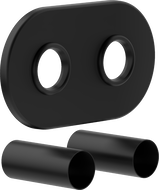 Mexen Uni-Term R двоен маскиращ комплект за радиатор, черен - W905-000-70