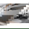 Mexen C11 плочков радиатор 400 x 1300 mm, странично свързване, 842 W, антрацит - W411-040-130-66