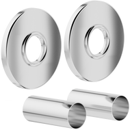 Mexen Uni-Term R единичен маскиращ комплект за радиатор, хром - W904-000-01