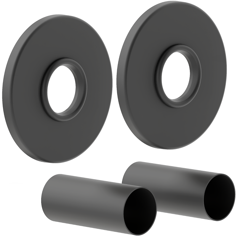 Mexen Uni-Term R единичен комплект за маскиране на радиатор, антрацит - W904-000-66