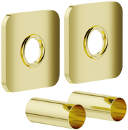 Mexen Uni-Term Единичен комплект за маскиране на радиатор, златен - W909-000-50