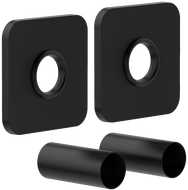 Mexen Uni-Term S комплект за радиатор, черен - W909-000-70