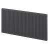 Mexen C11 плосък радиатор 600 x 2000 mm, странично свързване, 1867 W, антрацит - W411-060-200-66