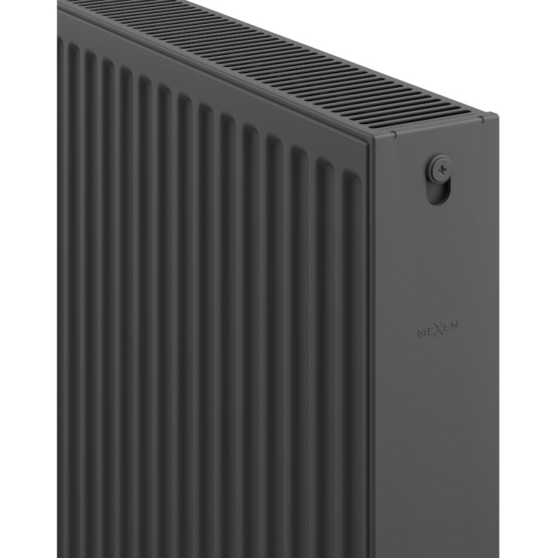 Mexen C22 панелен радиатор 300 x 1200 мм, странично свързване, 1120 W, антрацит