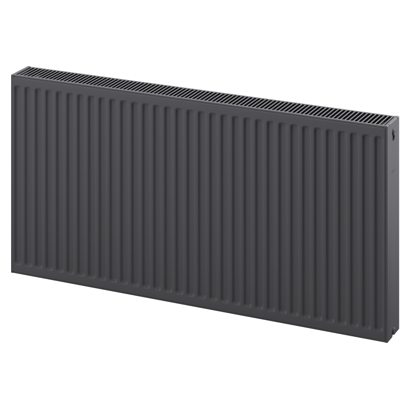 Mexen C22 панелен радиатор 400 x 1400 мм, странично свързване, 1660 W, антрацит - W422-040-140-66