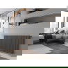 Mexen C22 панелен радиатор 400 x 1800 mm, странично свързване, 2134 W, антрацит - W422-040-180-66