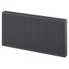 Mexen C22 плосък радиатор 500 x 800 mm, странично свързване, 1140 W, антрацит - W422-050-080-66