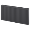 Mexen C22 панелен радиатор 600 x 1600 mm, странично свързване, 2644 W, антрацит - W422-060-160-66