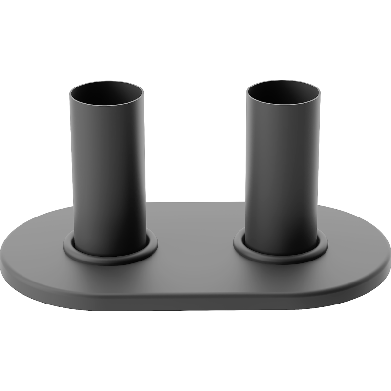 Mexen Uni-Term R двоен комплект за замаскиране на радиатор, антрацит - W905-000-66