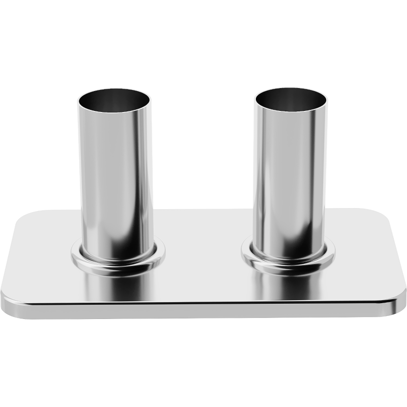 Mexen Uni-Term Двоен маскиращ комплект за радиатор, хром - W910-000-01