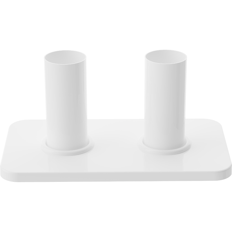 Mexen Uni-Term S комплект за двойно маскиране за радиатор, бял - W910-000-20