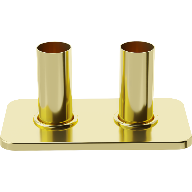 Mexen Uni-Term S двоен покривен комплект за радиатор, златен - W910-000-50