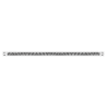 Mexen CL11 Line панелен радиатор 300 x 1500 мм, странично свързване, 682 W, бял