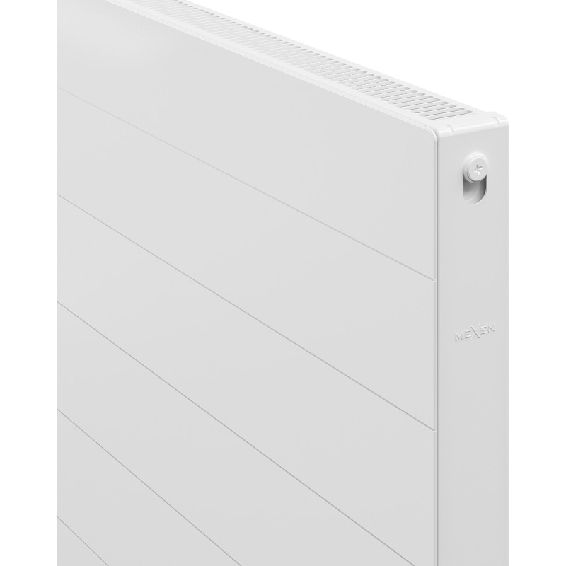 Mexen CL11 Линеен панелен радиатор 600 x 1400 mm, странично свързване, 1097 W, бял