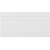 Mexen CL22 Лине плочест радиатор 400 x 600 мм, странично свързване, 683 W, бял