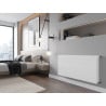 Mexen Line CL22 радиатор плосък 600 x 600 mm, странично свързване, 949 W, бял - W422L-060-060-00