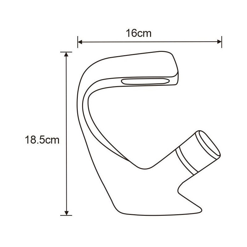 Mexen Cardo смесител за мивка, златен - 747200-50