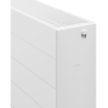 Mexen CL33 Линеен панелен радиатор 400 x 600 мм, странично свързване, 949 W, бял