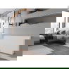 Mexen Flat CF22 панелен радиатор 600 x 1300 мм, странично свързване, 2057 W, бял - W422F-060-130-00