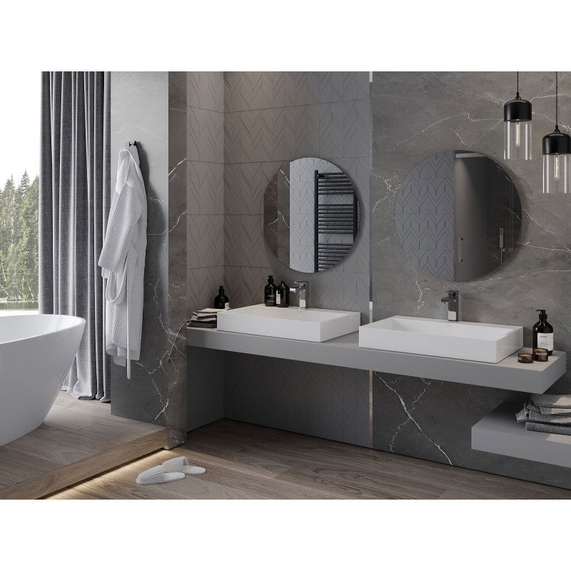 Mexen Alto банско огледало кръгло 70 см - 9853-070-070-000-00