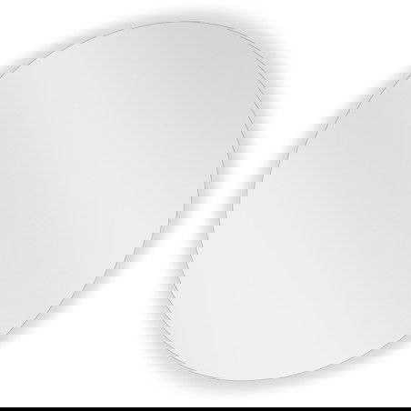 Mexen Alto кръгло огледало за баня 50 cm - 9853-050-050-000-00