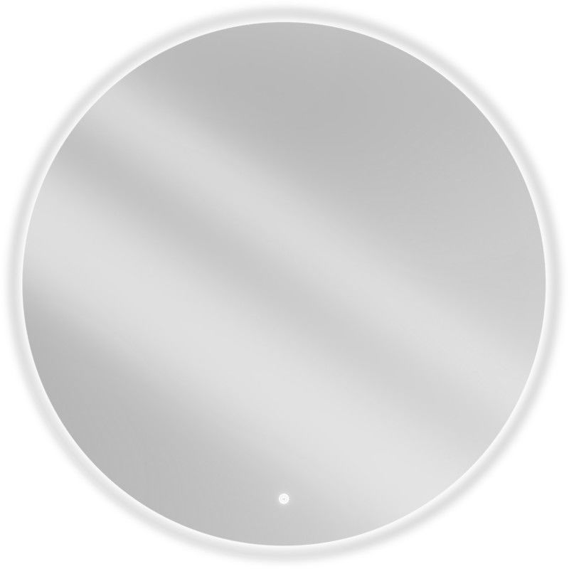 Mexen Erg кръгло осветено огледало за баня 100 см, LED 6000K, анти-пара - 9823-100-100-611-00