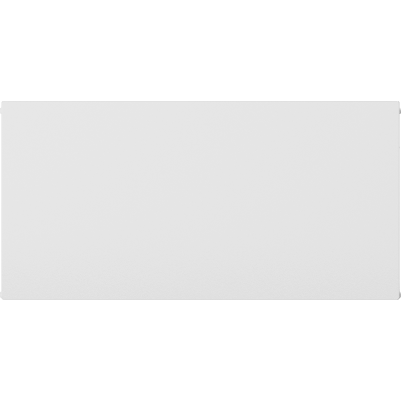 Mexen Flat CF33 панелен радиатор 500 x 1800 mm, странично свързване, 3421 W, бял - W433F-050-180-00