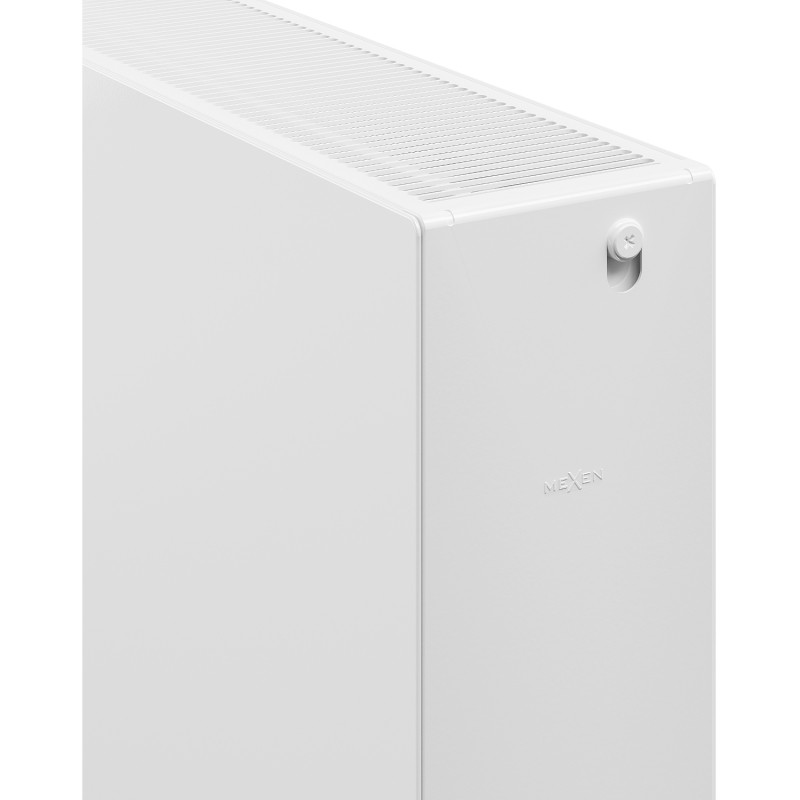 Mexen CF33 Плосък панелен радиатор 600 x 500 мм, странично свързване, 1100 W, бял