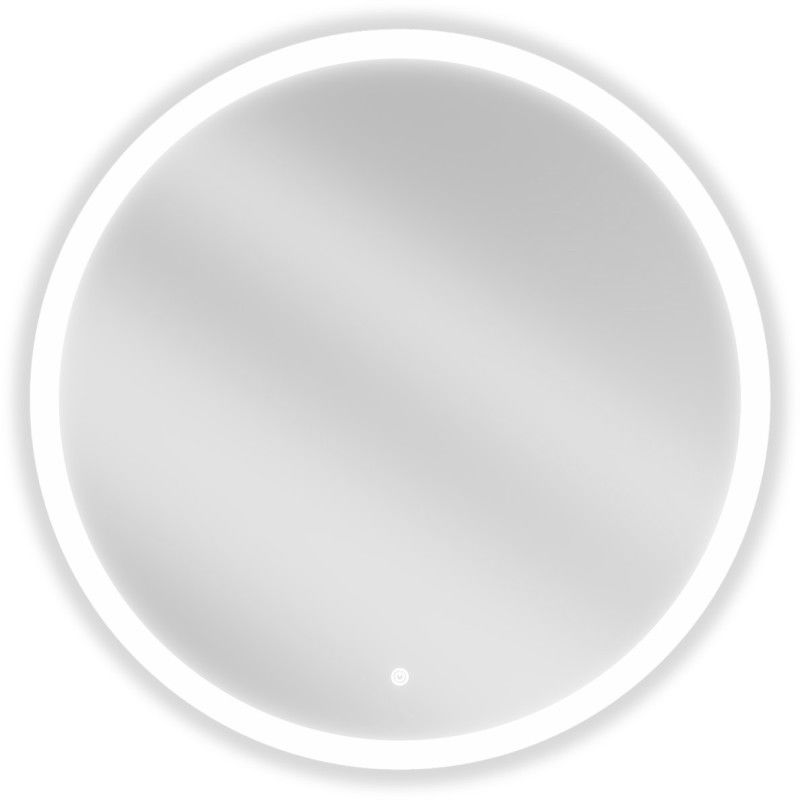 Mexen Oro осветено огледало за баня, кръгло 80 см, LED 6000K, анти-пара - 9824-080-080-611-00