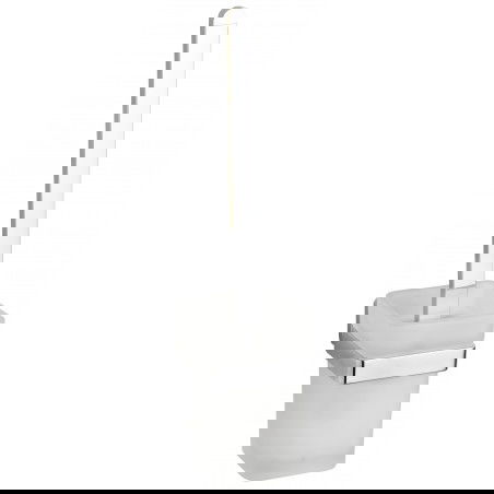 Mexen Asis четка за тоалетна, хром - 7017650-00
