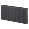 Mexen C33 панелен радиатор 600 x 1100 mm, странично свързване, 2568 W, антрацит - W433-060-110-66