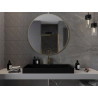 Mexen Loft кръгло банско огледало 100 см, златна рамка - 9850-100-100-000-50