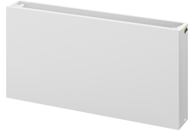 Mexen Flat CVF33 плосък радиатор 300 x 1400 mm, долно свързване, 1736 W, бял - W633F-030-140-00