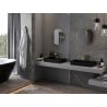Mexen Loft кръгло огледало за баня 35 см, златна рамка - 9850-035-035-000-50