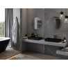 Mexen Loft баня огледало кръгло 65 см, златна рамка - 9850-065-065-000-50