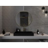 Mexen Loft Кръгло огледало за баня Mexen Loft 85 см, рамка в шлифовано злато