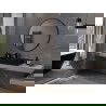 Огледало за баня Mexen Loft кръгло 100 см, черна рамка - 9850-100-100-000-70