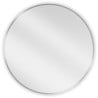 Mexen Loft кръгло огледало за баня 70 см, inox рамка - 9850-070-070-000-10