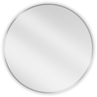 Mexen Loft кръгло огледало за баня 70 см, inox рамка - 9850-070-070-000-10