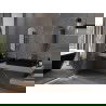 Mexen Loft овално огледало за баня 75 x 40 см, златна рамка - 9851-075-040-000-50