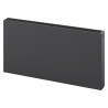 Mexen Flat CF22 панелен радиатор 600 x 1300 мм, странично свързване, 2057 W, антрацит - W422F-060-130-66